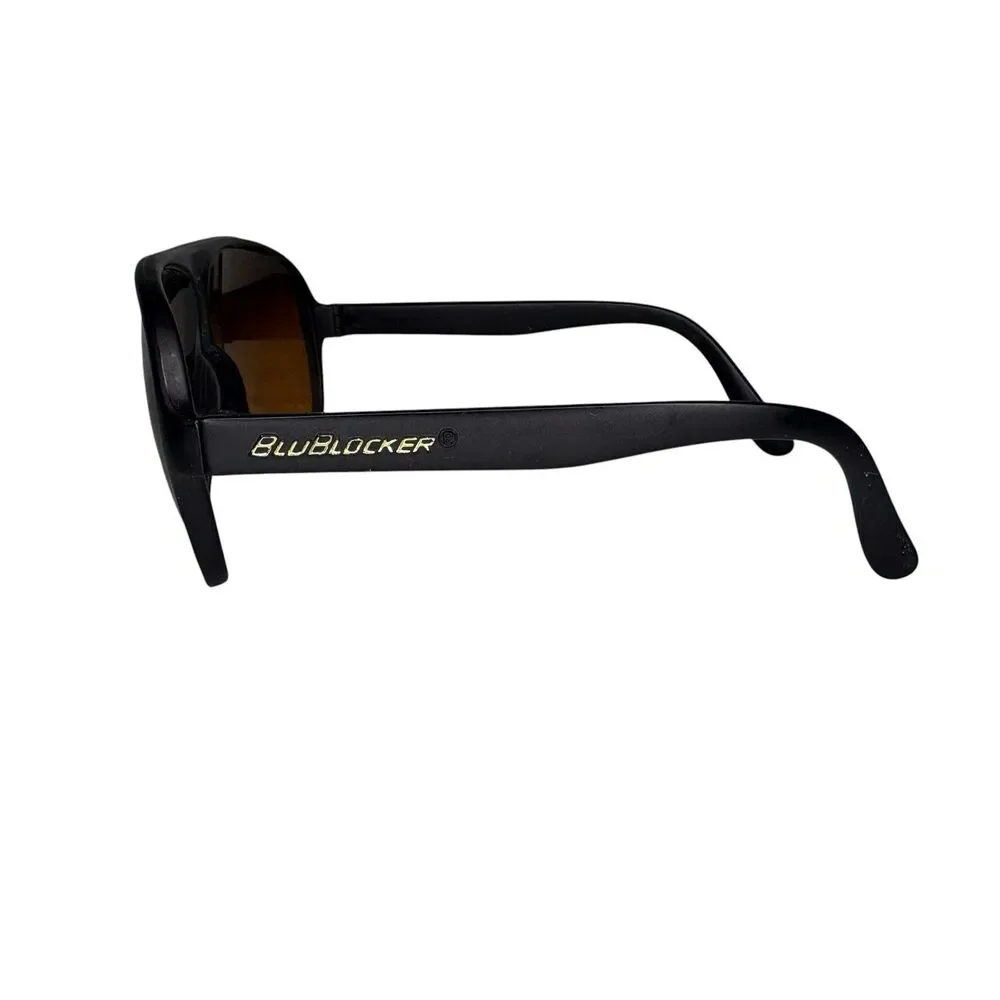BLUBLOCKER AVIATOR TEARDROP SPORTS WRAP BLACK SUNGLASSES TAIWAN